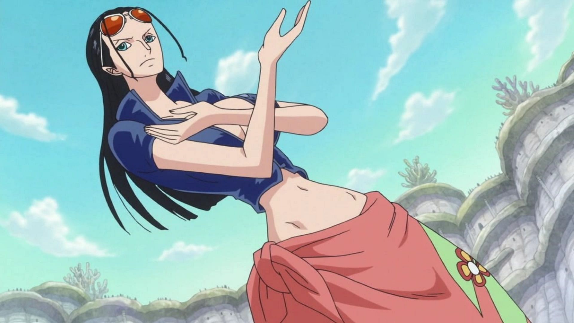 Nico Robin as seen in the series' anime (Image via Toei Animation)